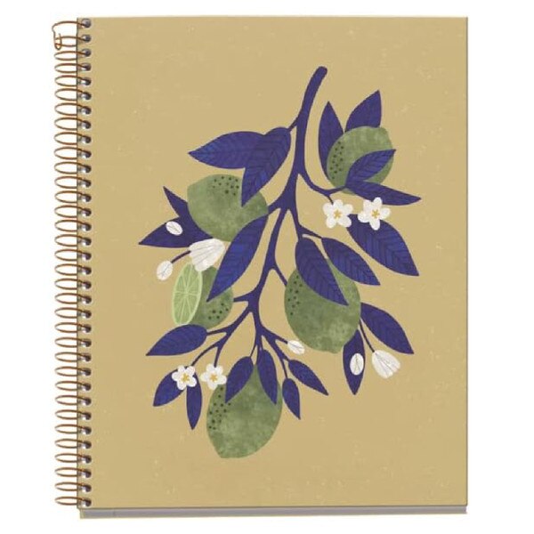 Miquel Rius Lemon Branch A5 Lined Notebook